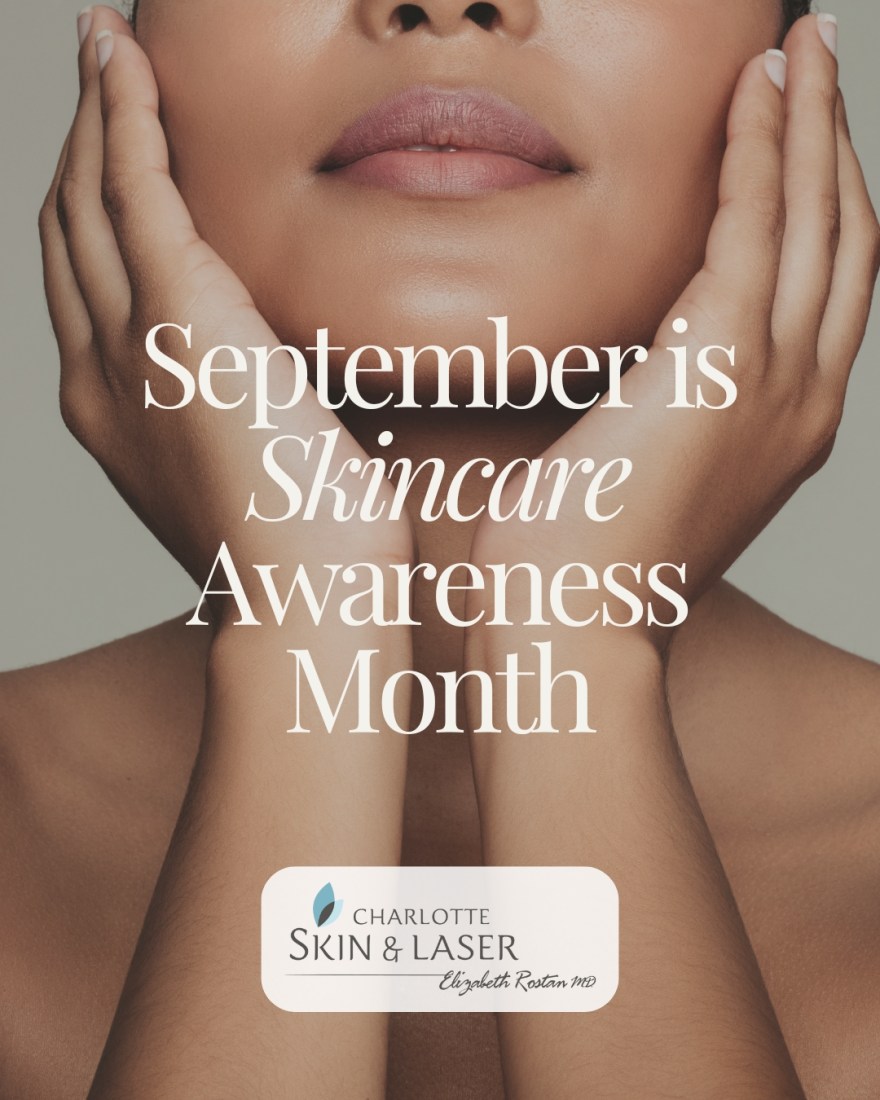 September is Skincare Awareness Month social media post